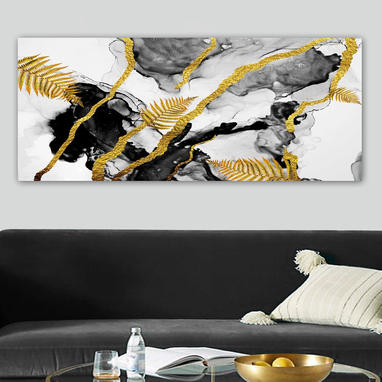 Tablou decorativ, YTY1281007012_50120, Cadru: 100% LEMN (grosime: 3 cm), Multicolor - imagine 4